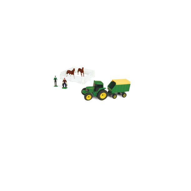 John Deere 10 Piece Farm Set/ Dark Horse