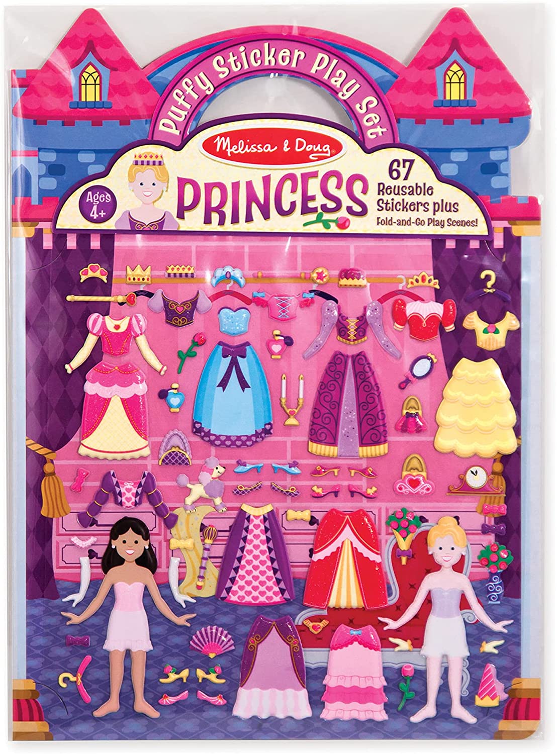 Puffy Sticker Play Set - Princess