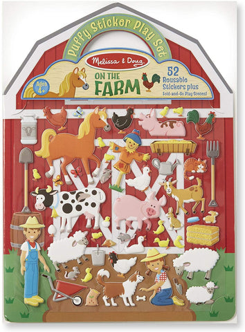 Puffy Sticker Play Set - On The Farm
