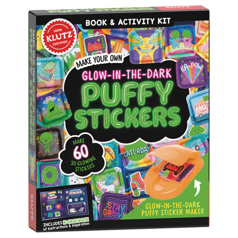 Glow-in-the-Dark Puffy Stickers