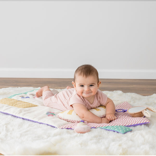 Bitzy Bespoke Ritzy Tummy Time - Cottage Play Mat