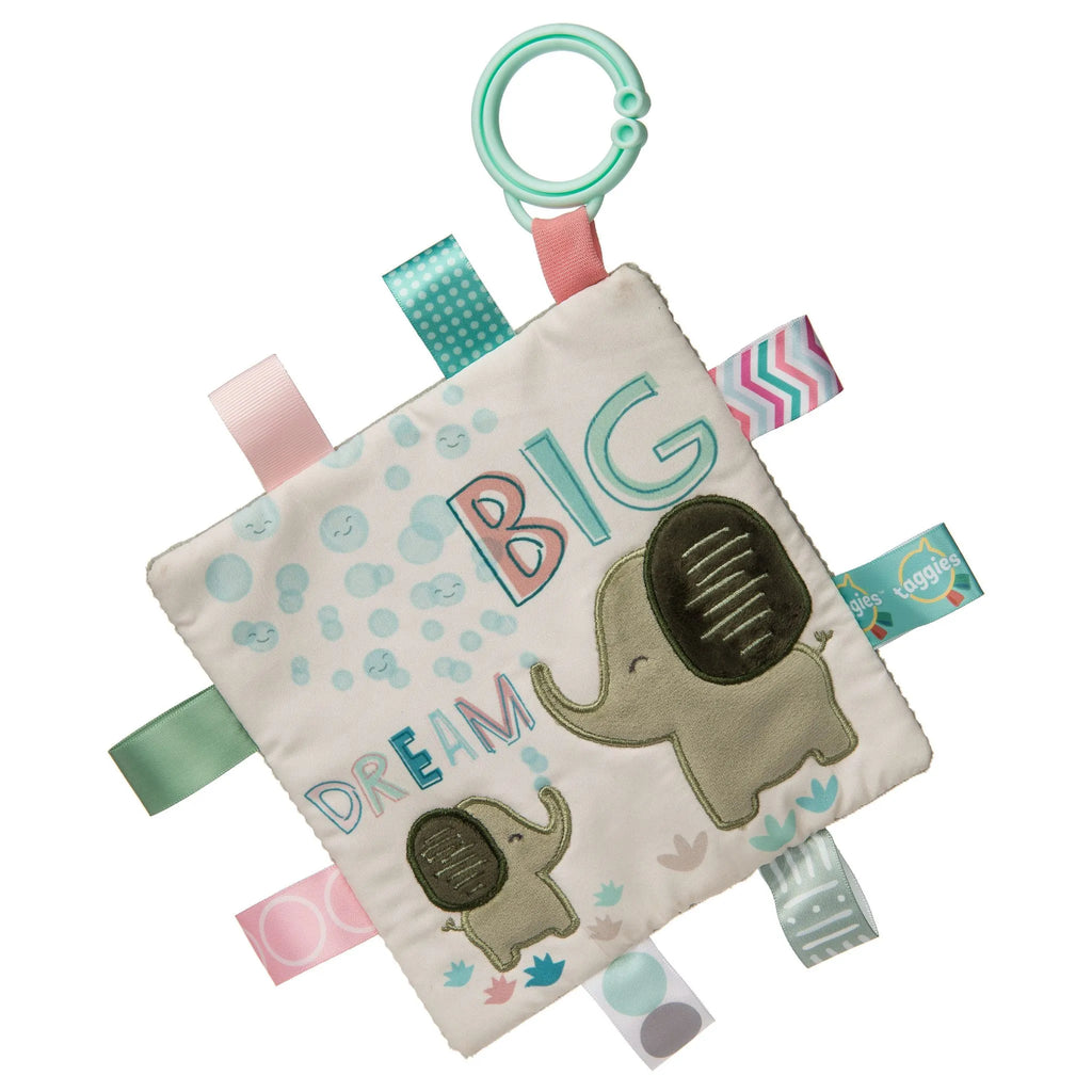 Dream Big Elephant Crinkle Teether