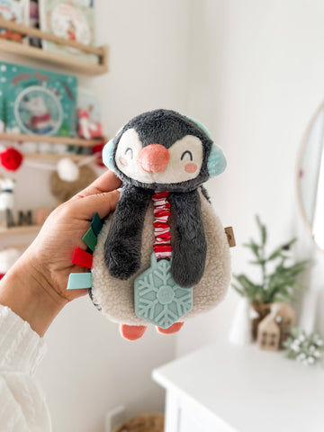 Itzy Lovey - Holiday Penguin