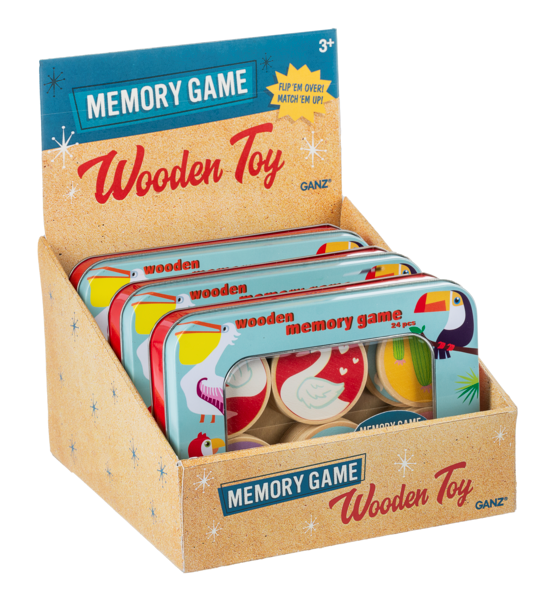 Wooden Memory Game  Memory Game for Kids