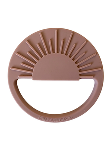 Silicone Sun Teether- Rose