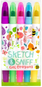 Sketch & Sniff Scented Gel Crayons: Spring