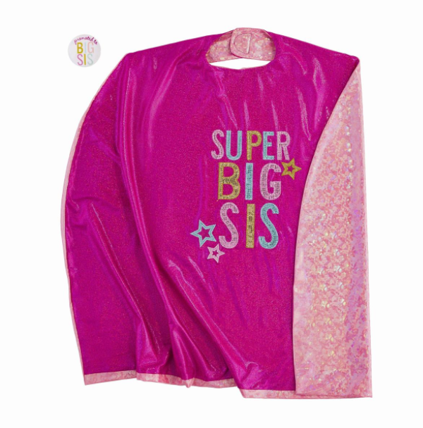 Super Big Sis Cape And Button