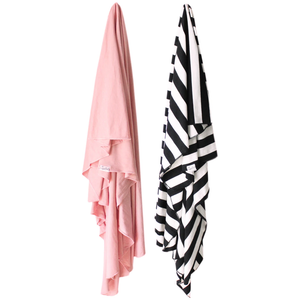 2-Pack Swaddle Two Pack- B&W/ Darling