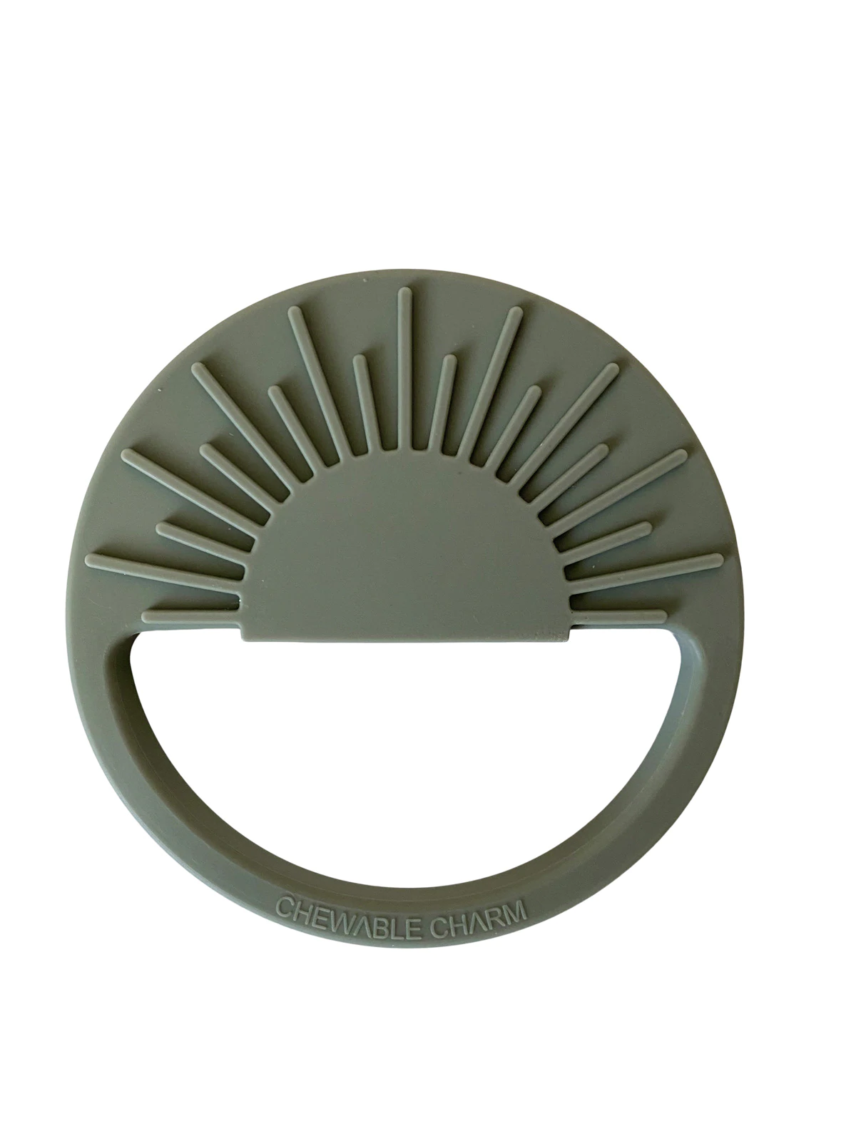 Silicone Sun Teether- Slate Sage