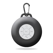 Tie Die Swirl-Jammed 2 Go by Watchitude Round Bluetooth Speaker