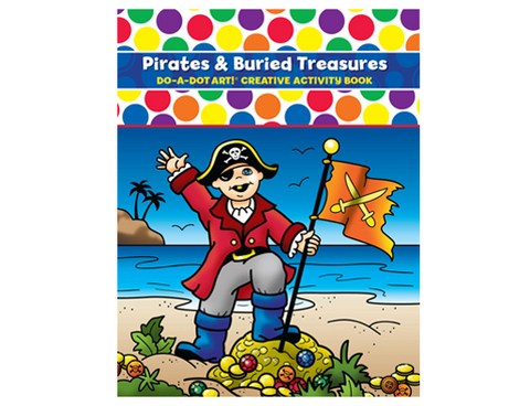 Do-A-Dot-Art Book: Pirates And Buried Treasure