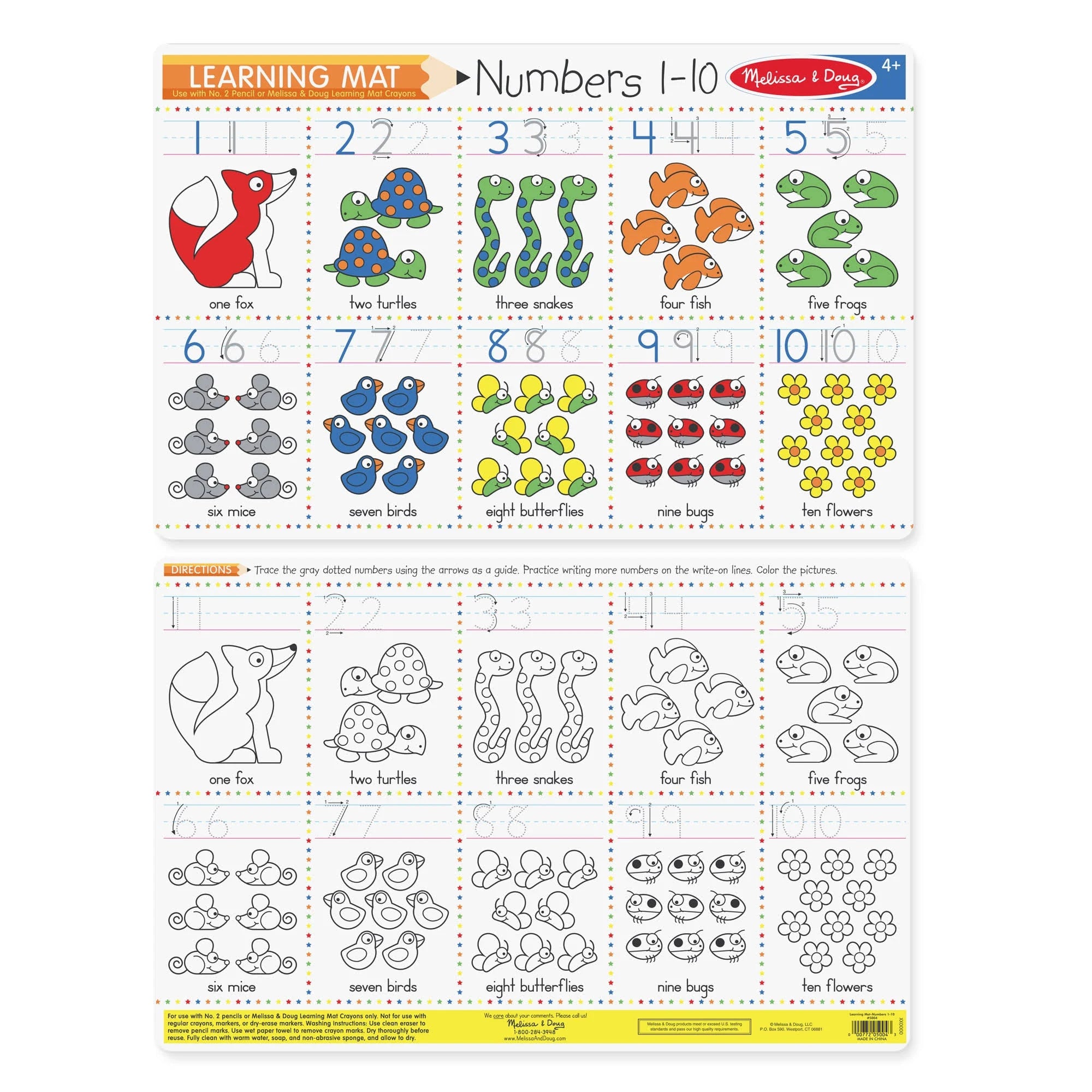 Numbers Learning Mat-5029