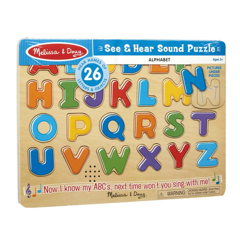 See & Hear Sound Puzzle-Alphabet 0340